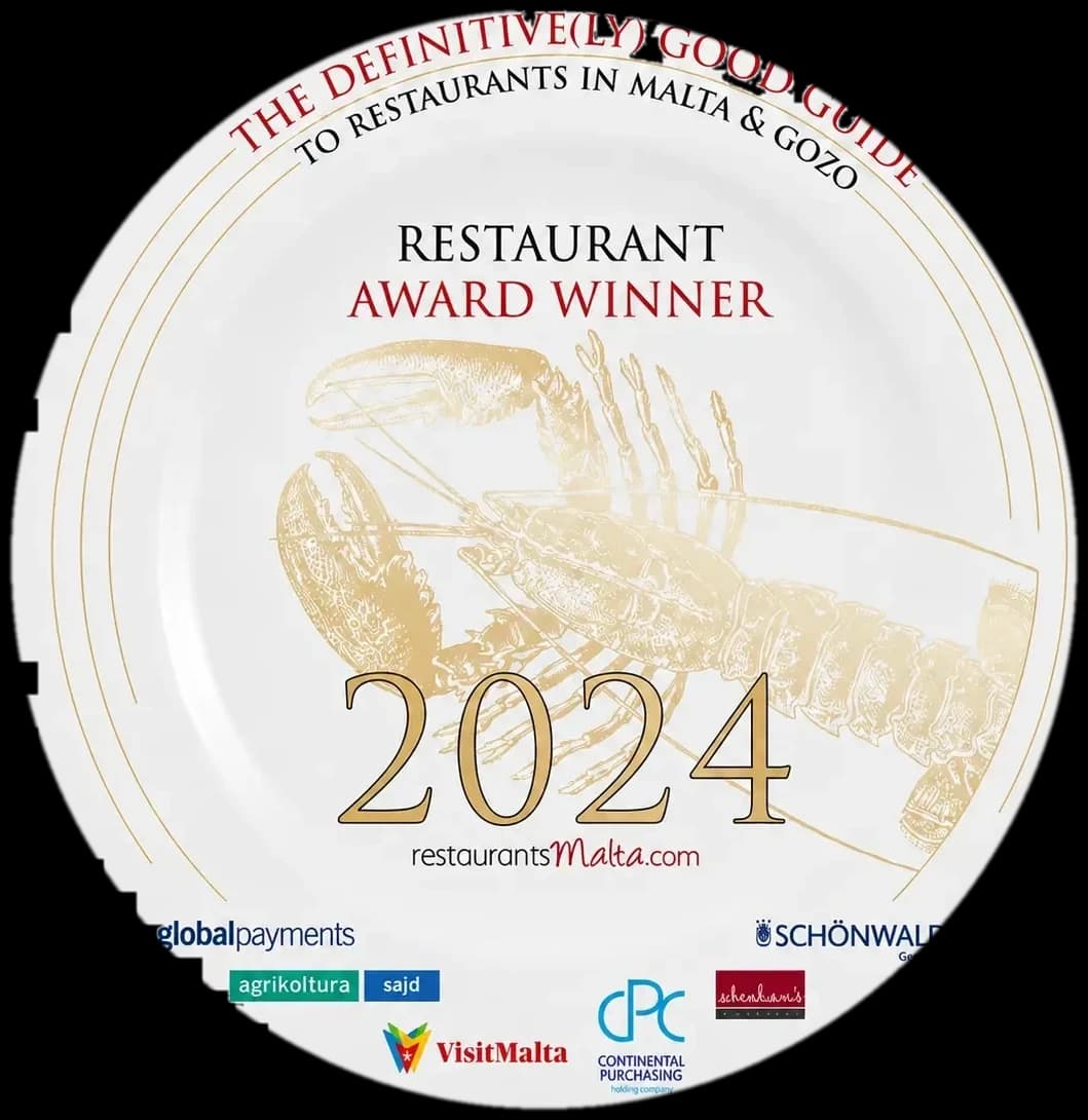 Definitive(ly) Good Guide Restaurant Award Winner 2024