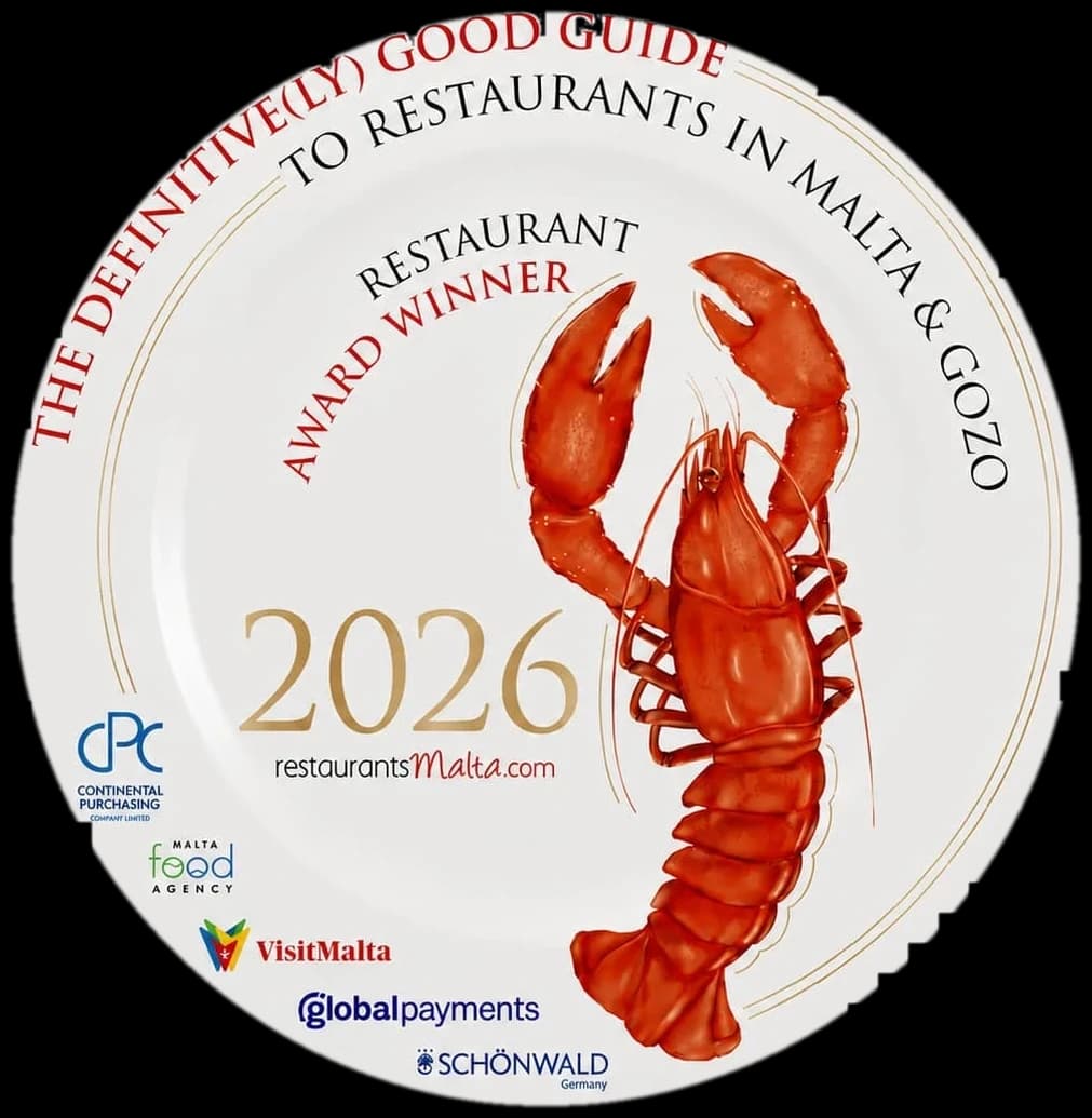 Definitive(ly) Good Guide Restaurant Award Winner 2026