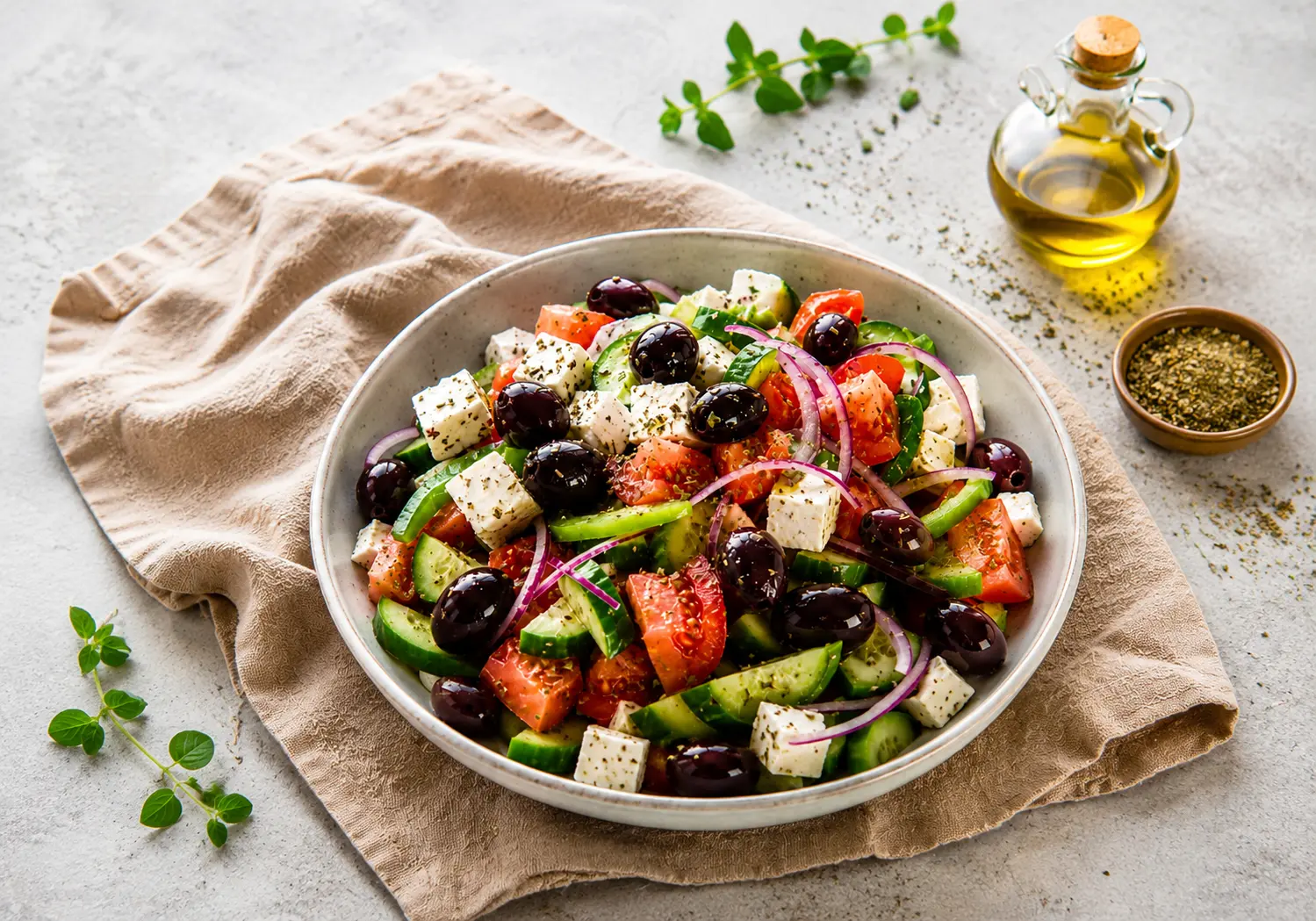 Classic Greek salad