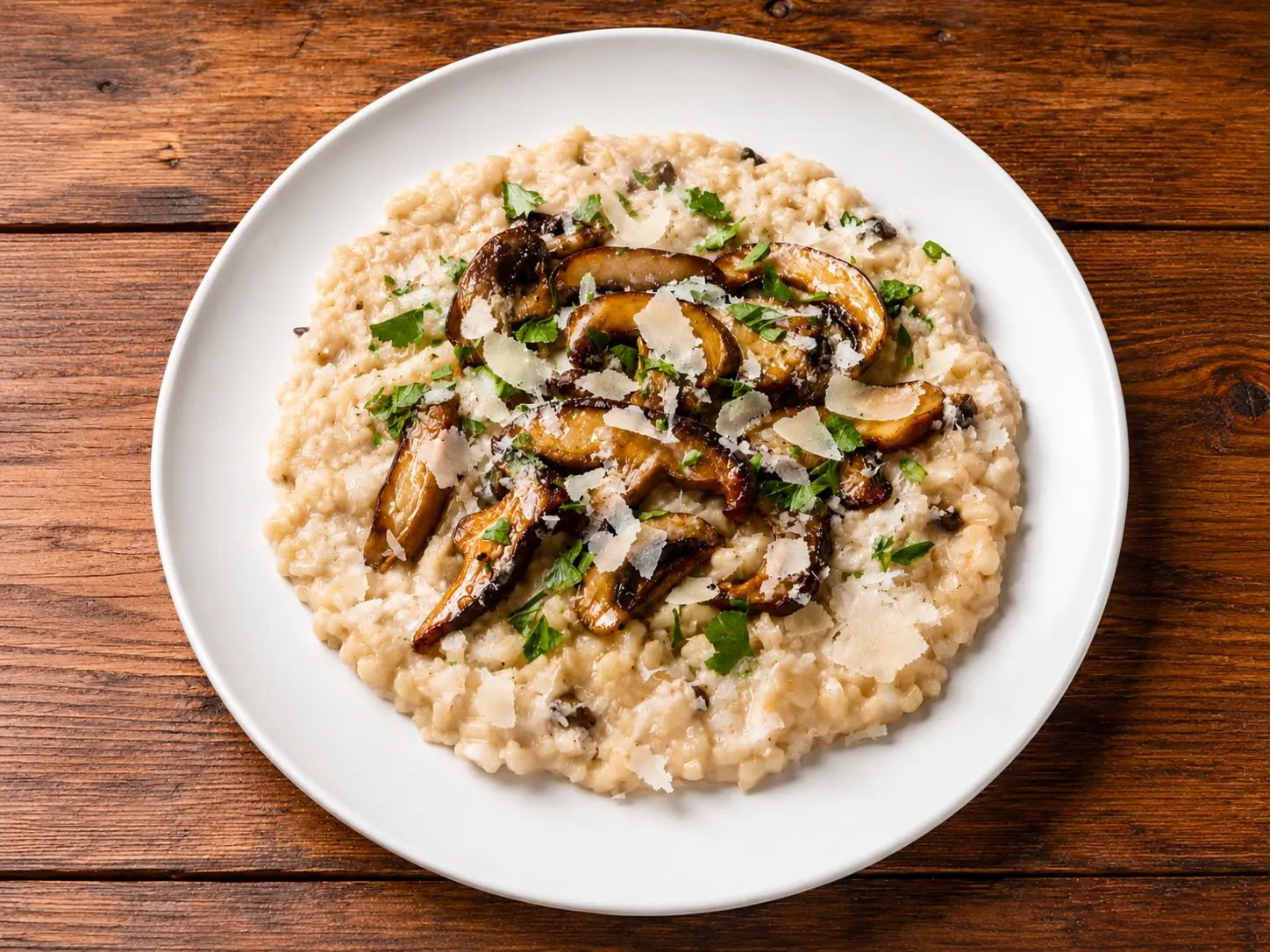 Risotto mushrooms